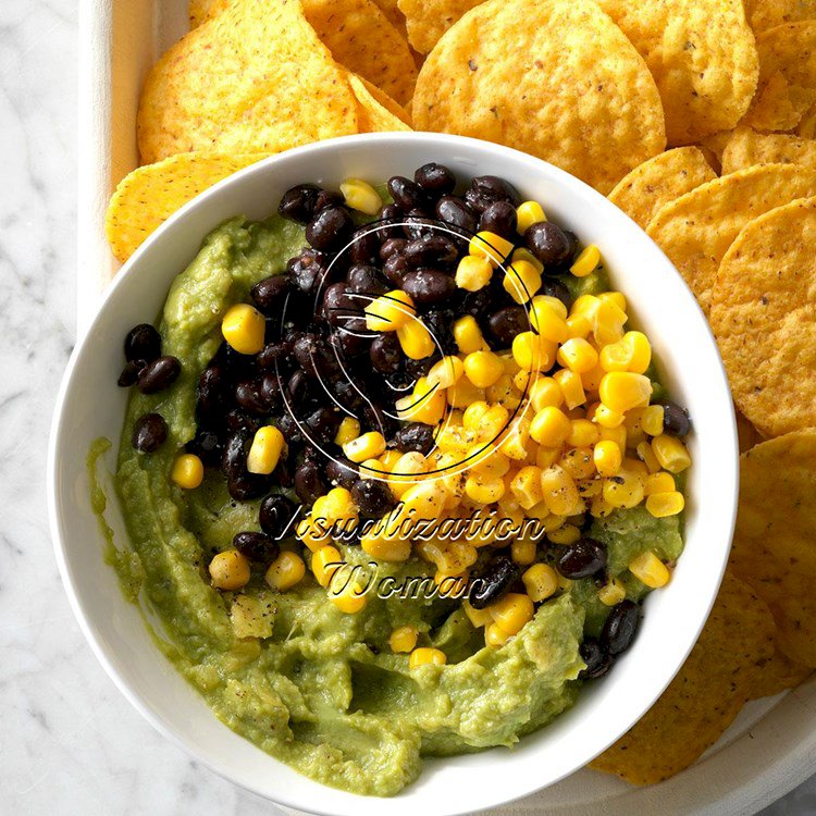 Black Bean and Corn Guacamole