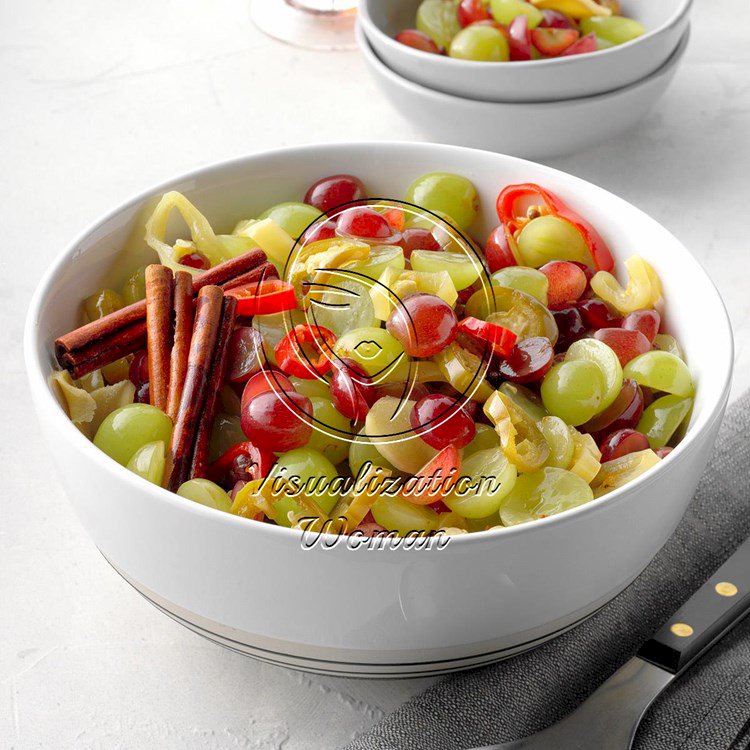 Spicy Pickled Grapes