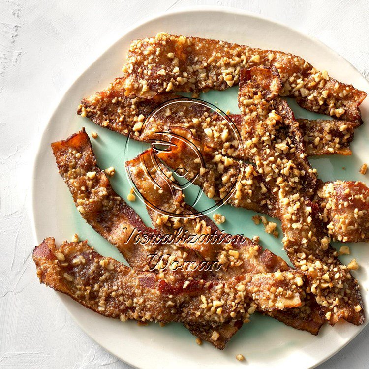 Walnut Glazed Bacon