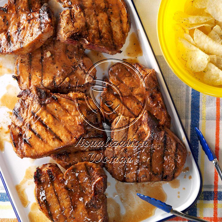 Pork Chops with Glaze