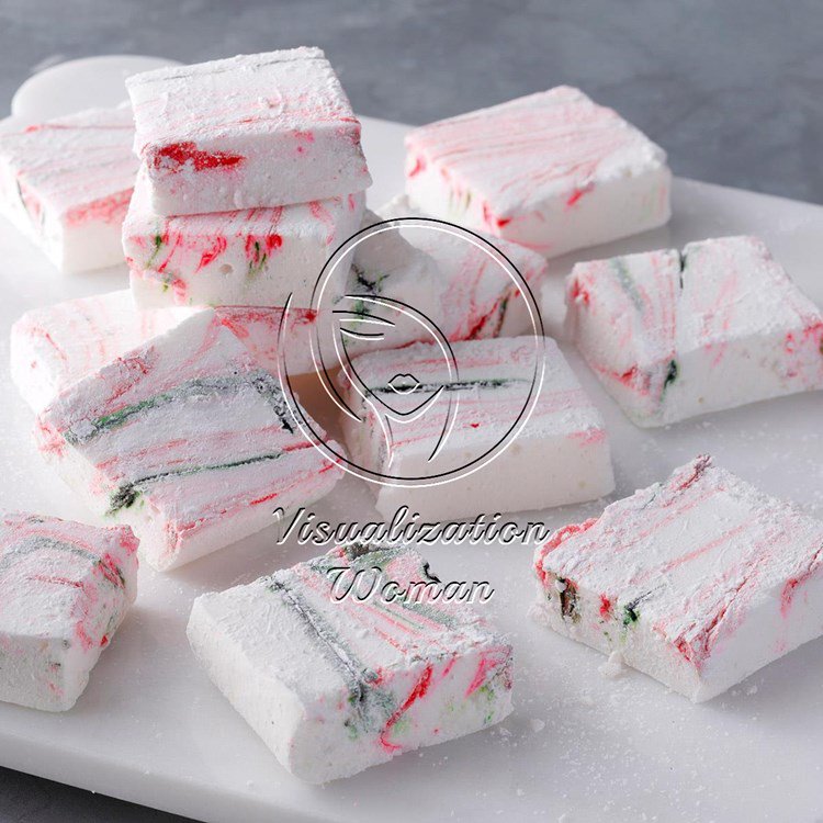 Swirled Peppermint Marshmallows