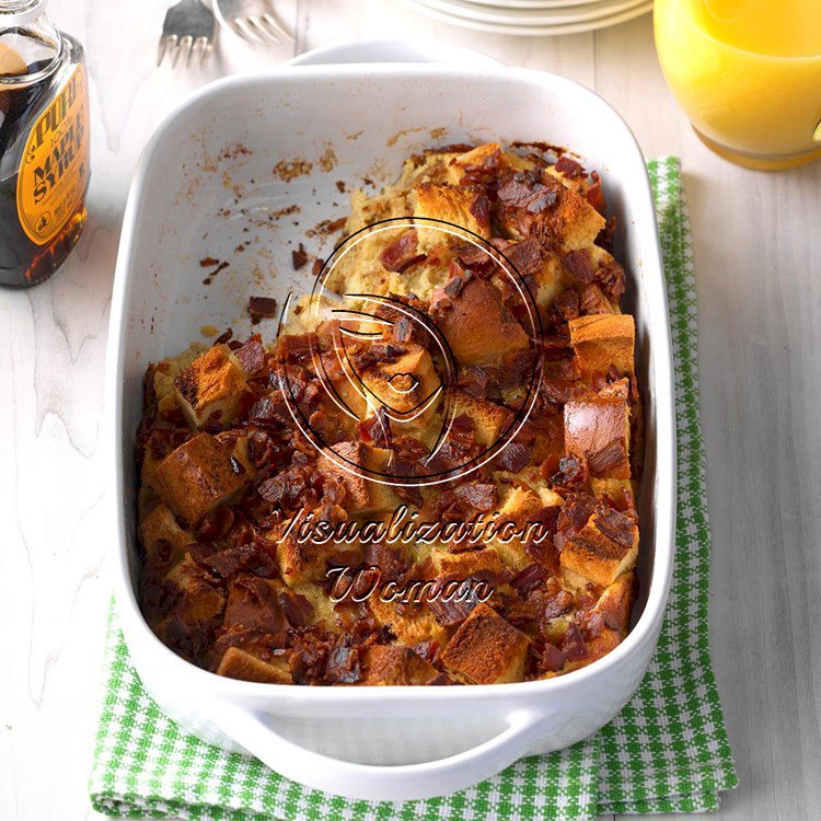 Maple Bacon French Toast Bake