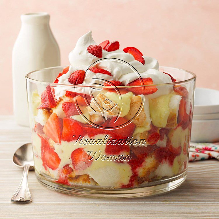 Strawberry Lemon Trifle