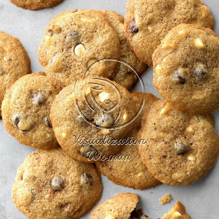 Cinnamon White & Dark Chocolate Chip Cookies