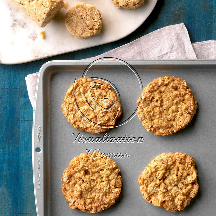 Oat & Coconut Icebox Cookies