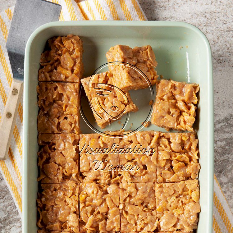 Peanut Butter Cornflake Bars