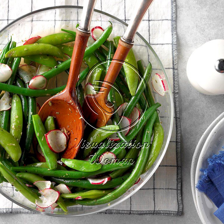 Spring Pea & Radish Salad