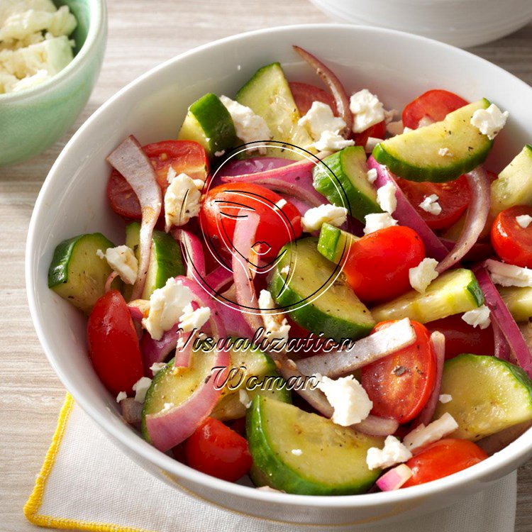 Balsamic Cucumber Salad