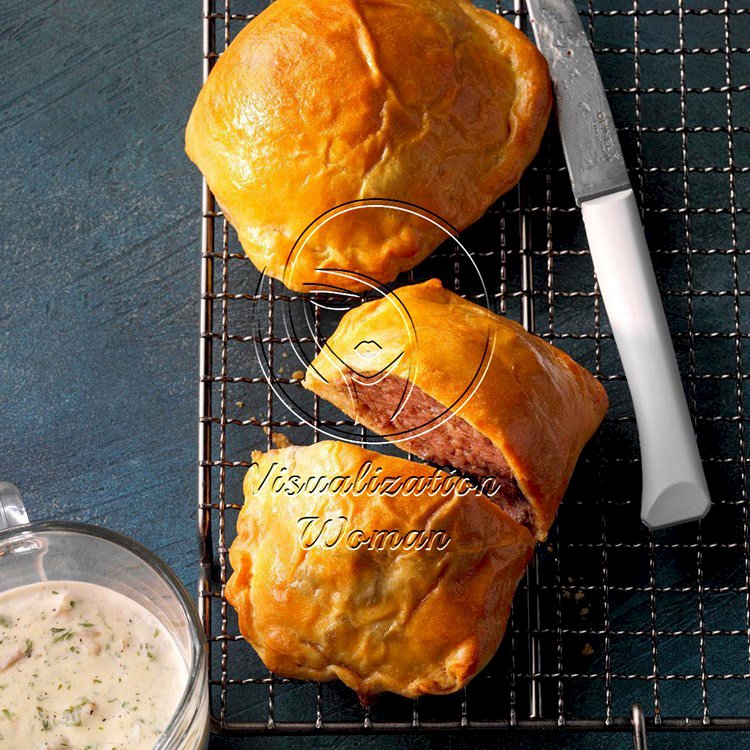 Air-Fryer Ground Beef Wellington