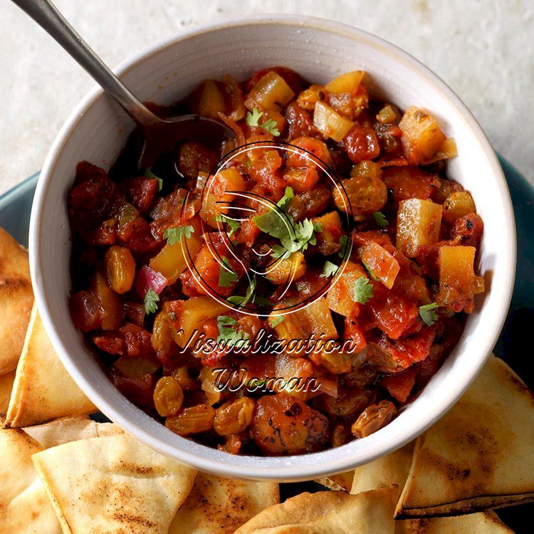 Tomato Apple Chutney