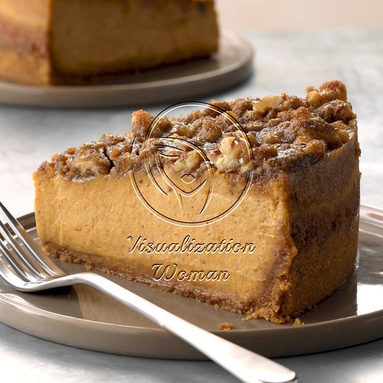 Pumpkin Walnut Cheesecake