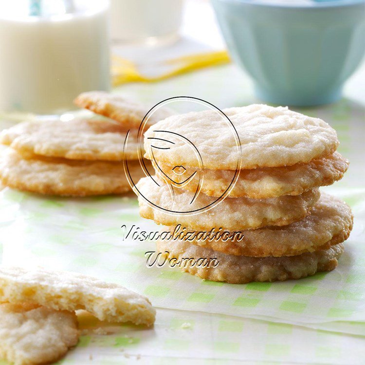 Lemon Oatmeal Sugar Cookies