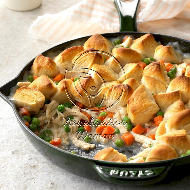 Chicken Biscuit Skillet