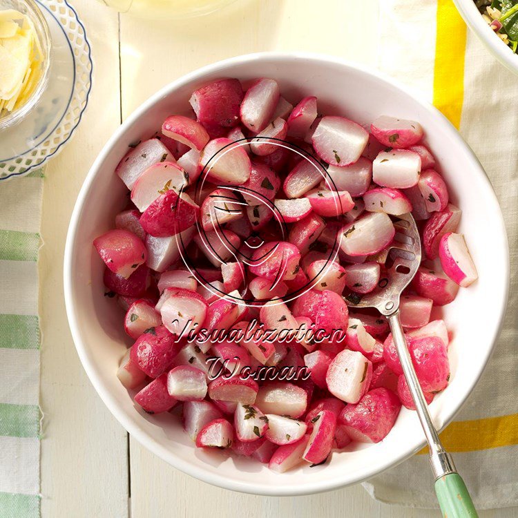 Air-Fried Radishes