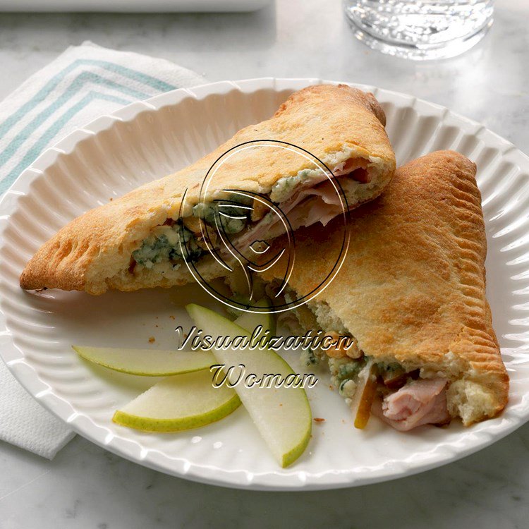 Air Fryer Ham and Cheese Turnovers