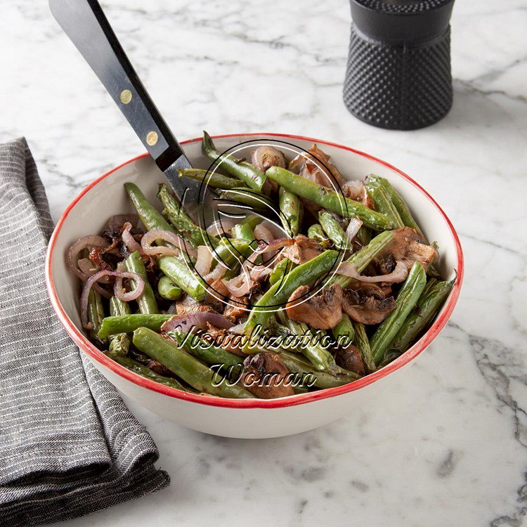 Air-Fryer Roasted Green Beans