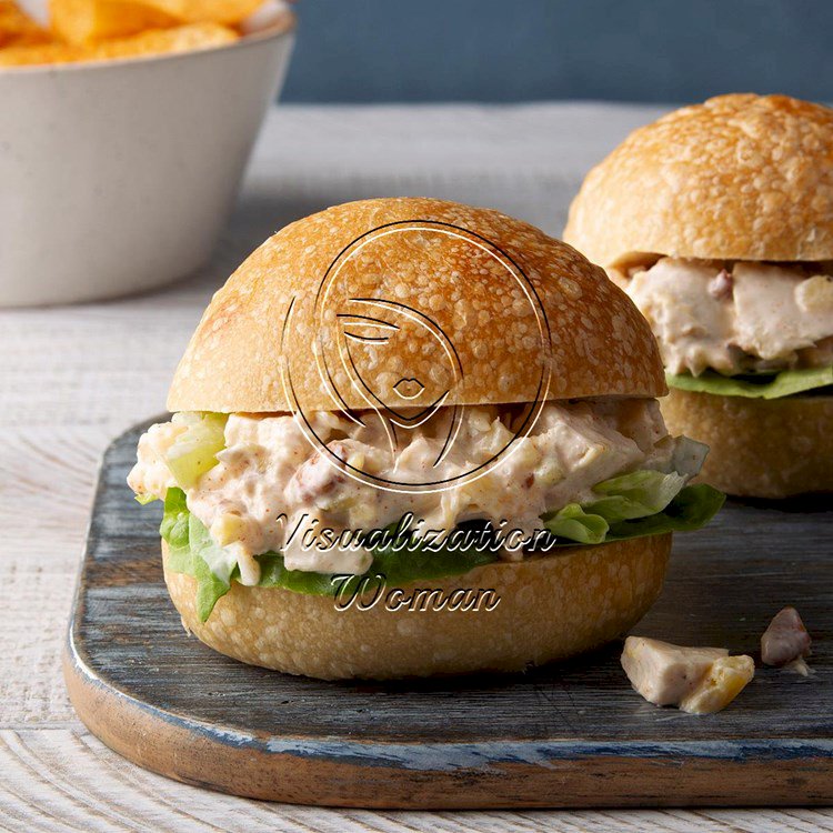 Pineapple Chicken Salad Sandwiches