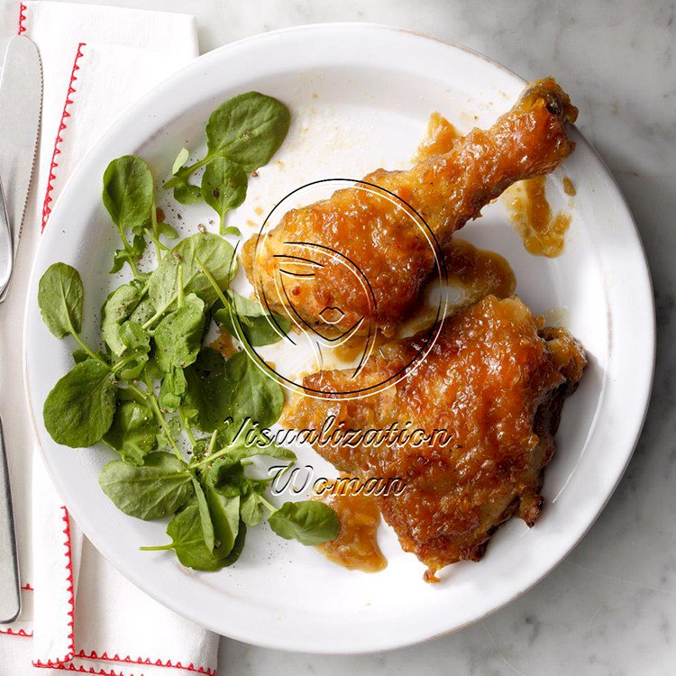 Rhubarb and Honey Chicken