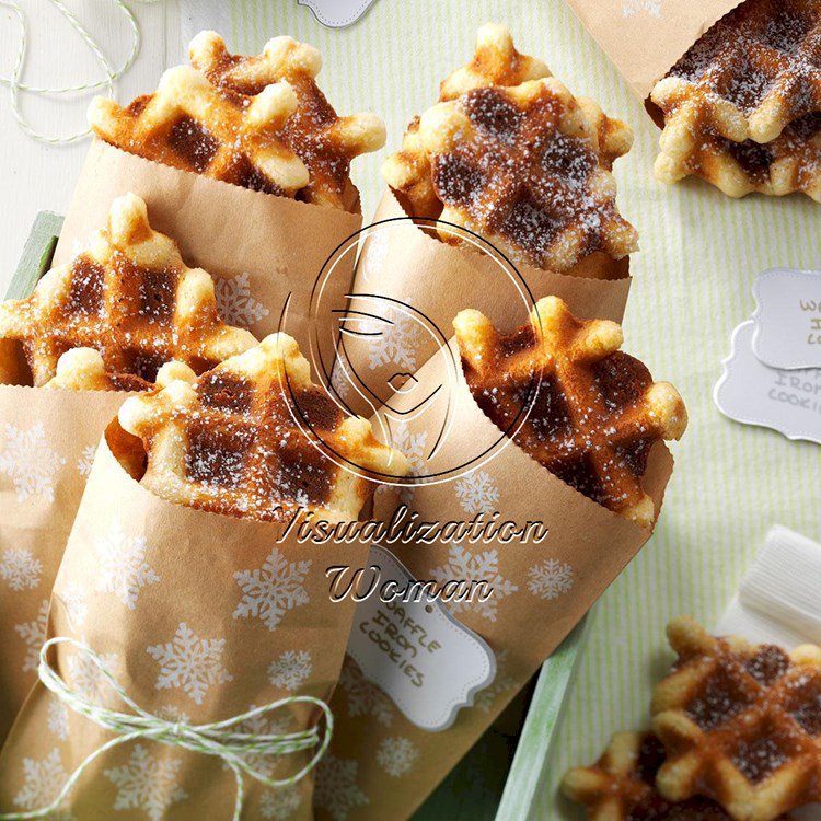 Waffle-Iron Cookies