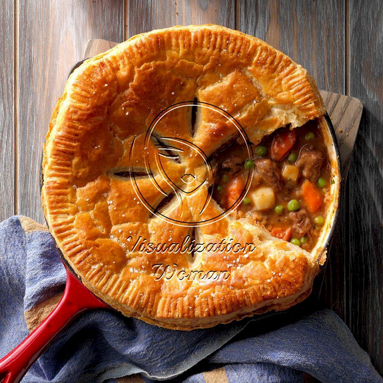 Beef Stew Skillet Pie