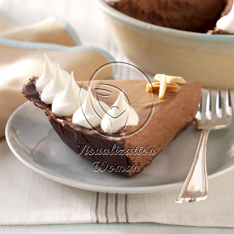 Chocolate-Amaretto Mousse Pie