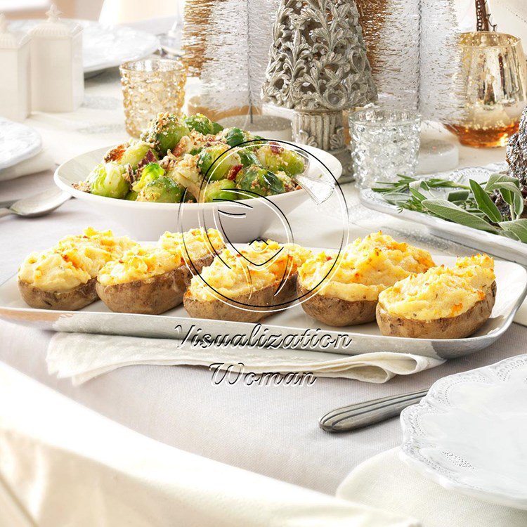 Twice-Baked Potatoes Supreme