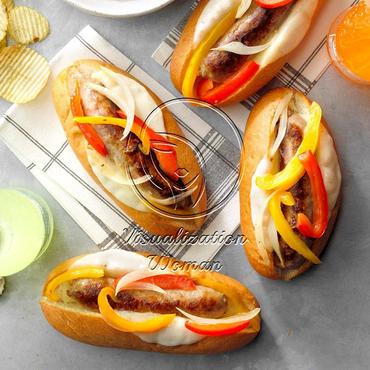 Italian Sausages with Provolone