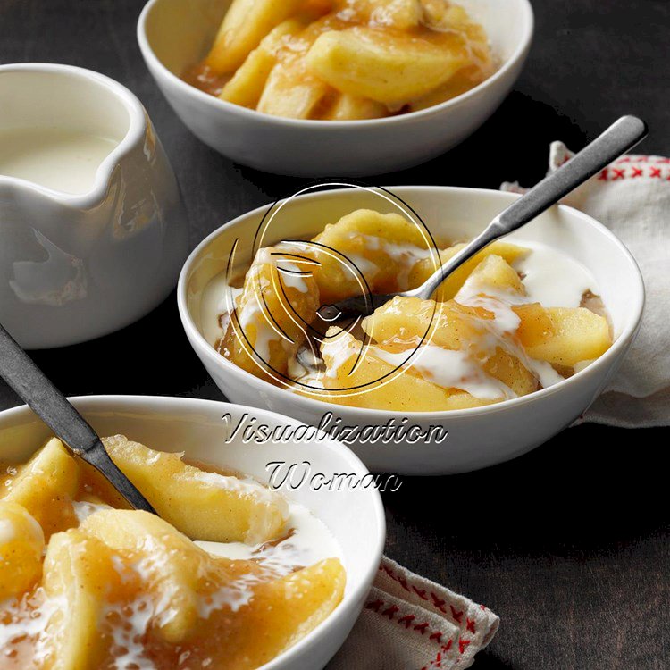Apple Honey Tapioca Pudding