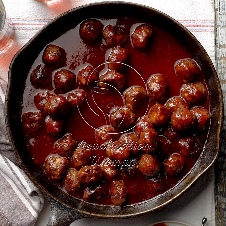 Barbecued Meatballs