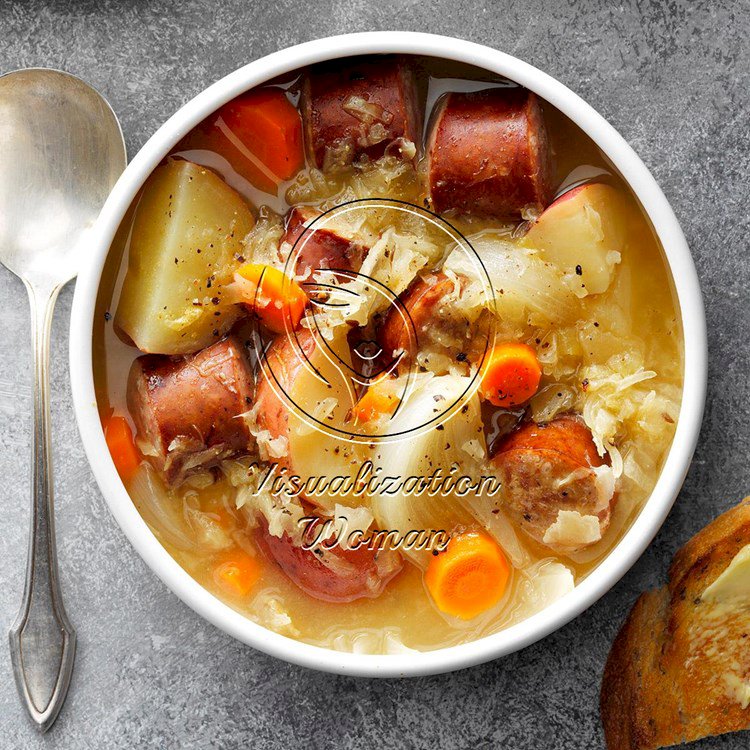 Sausage Sauerkraut Soup