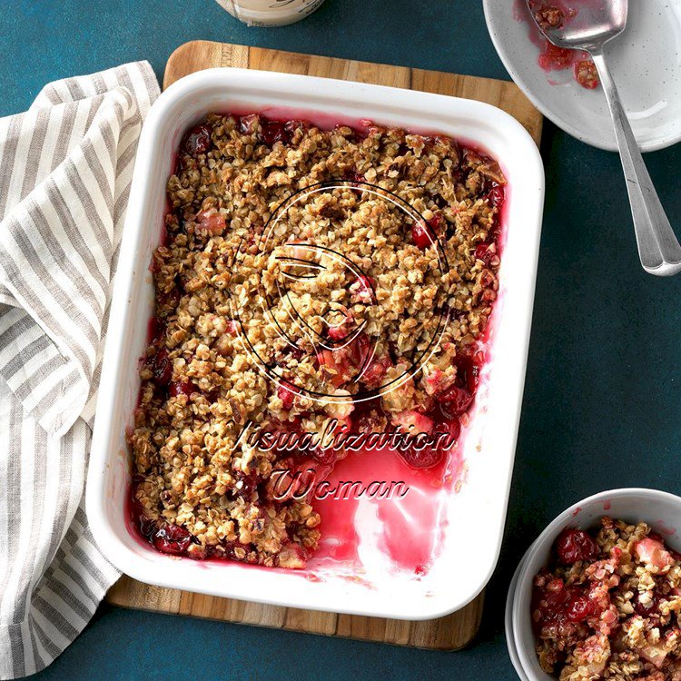 Cranberry Apple Crisp