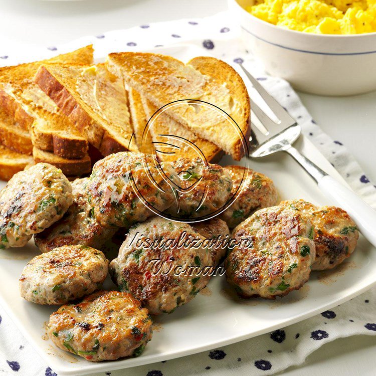 Apple-Sage Sausage Patties