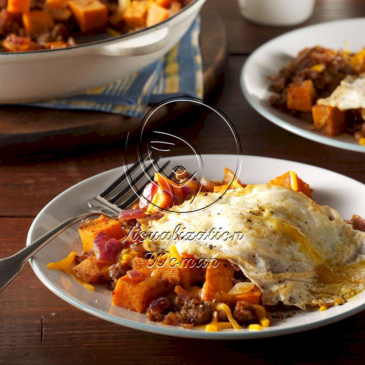 Sausage & Sweet Potato Hash