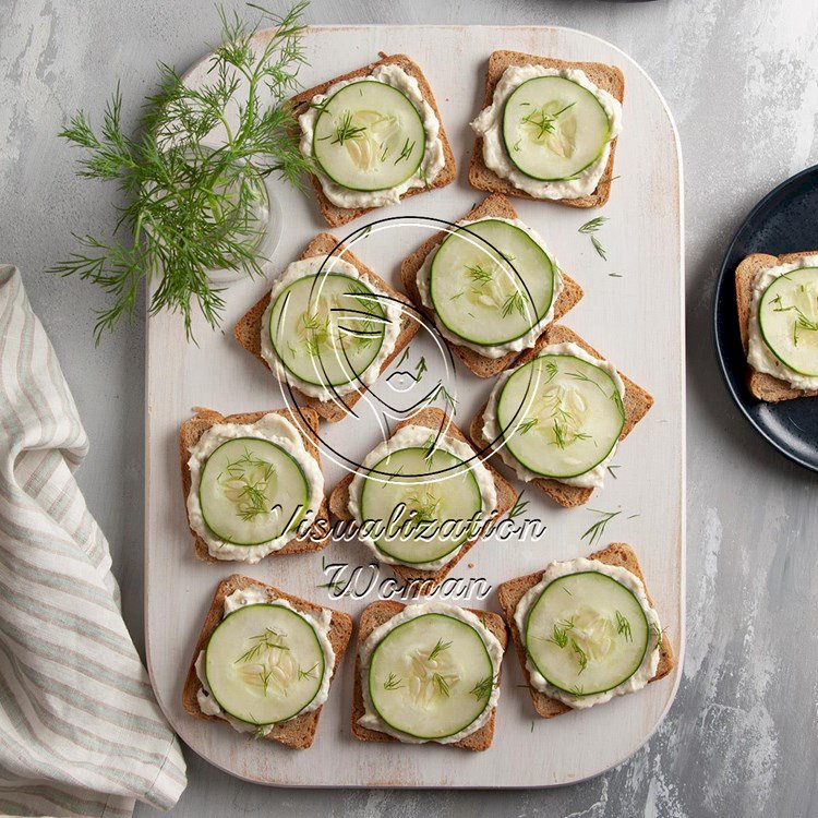 Savory Cucumber Sandwiches