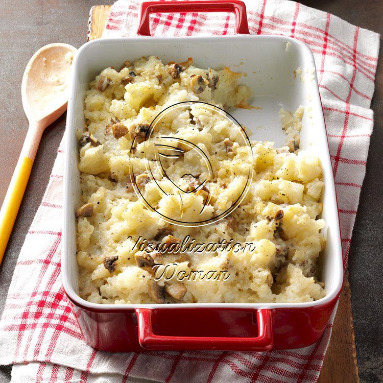 Creamy Mushroom-Potato Bake