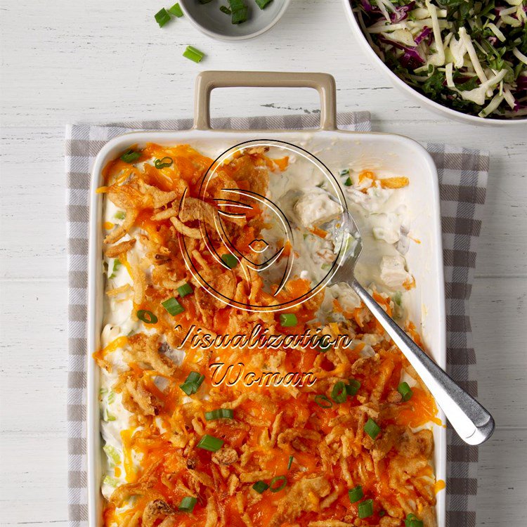 Contest-Winning Hot Chicken Salad
