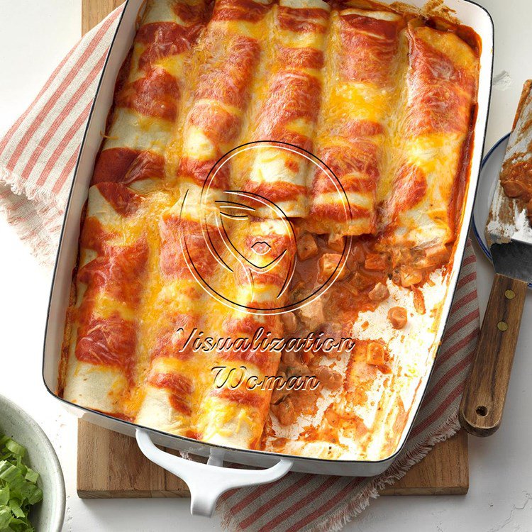 Simple Chicken Enchiladas