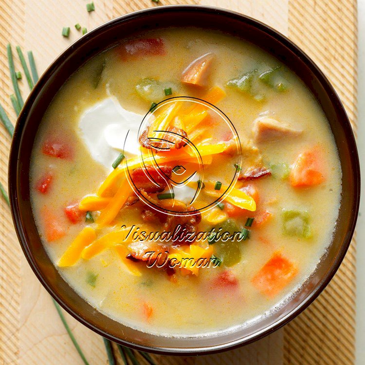 Ham, Potato and Pepper Chowder