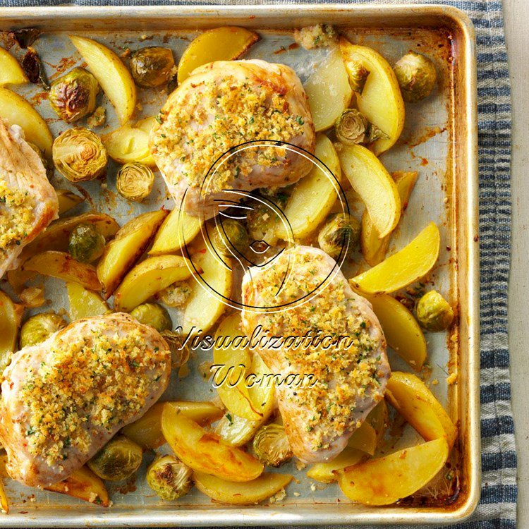 Pan-Roasted Pork Chops & Potatoes