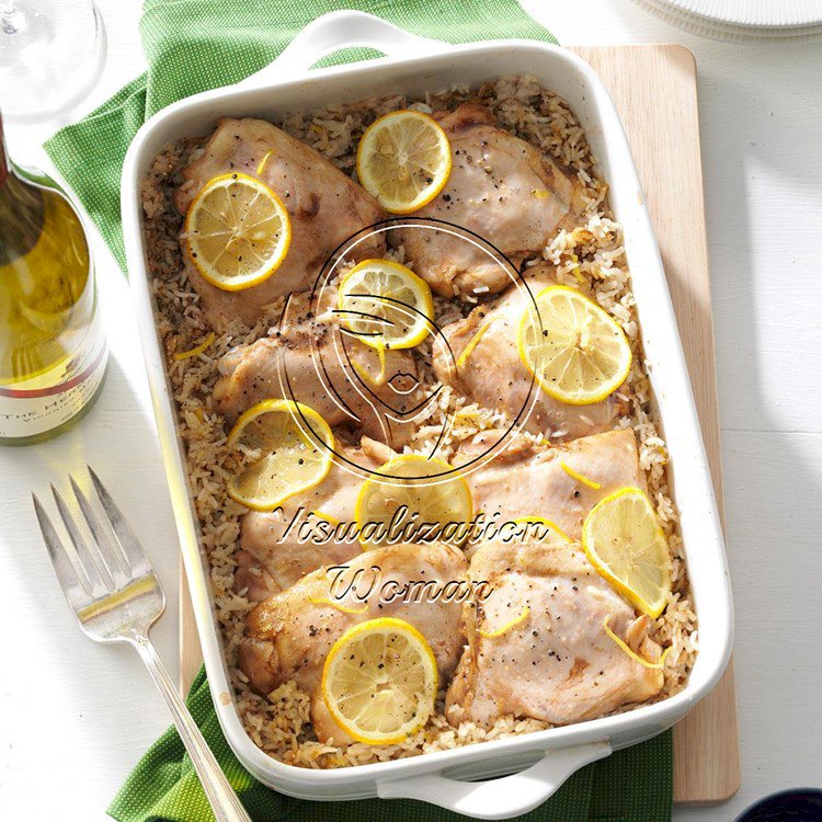 Lemony Chicken & Rice