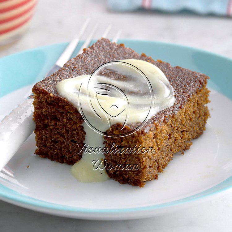 Contest-Winning Gingerbread with Lemon Sauce