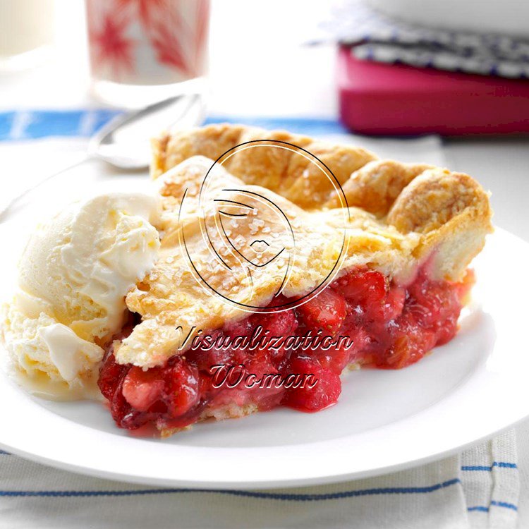 Winning Rhubarb-Strawberry Pie