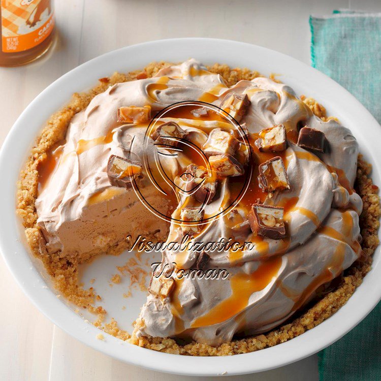 Chocolate Caramel Hazelnut Pie