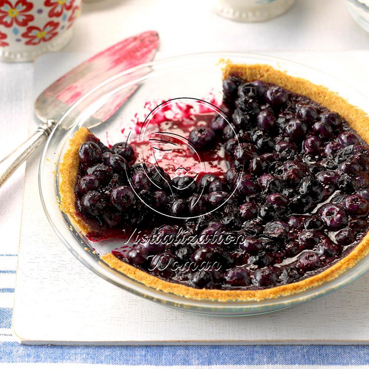 Blueberry Pie with Graham Cracker Crust