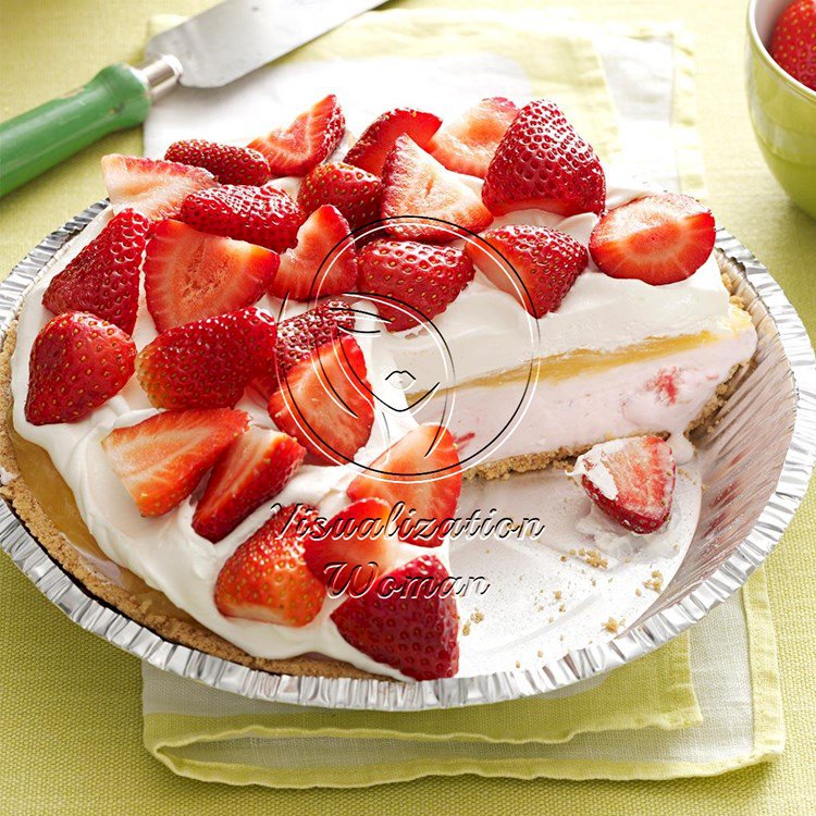 Lemon-Berry Ice Cream Pie