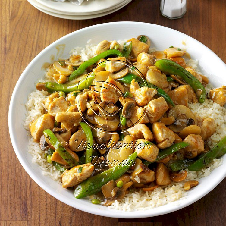 Cashew Chicken with Ginger