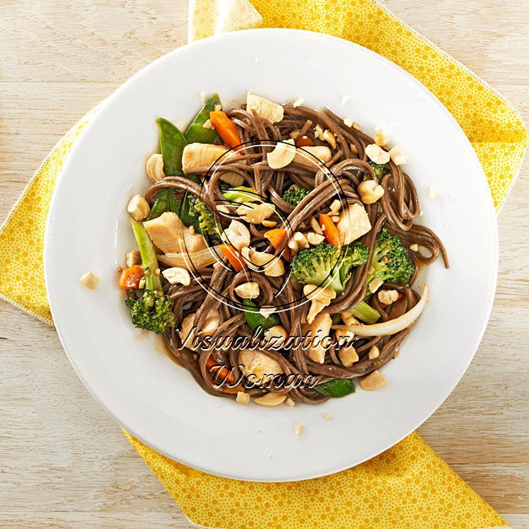 Chicken Soba Noodle Toss