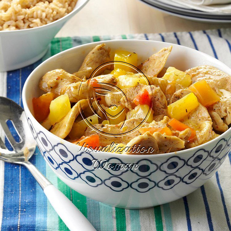 Caribbean Chicken Stir-Fry