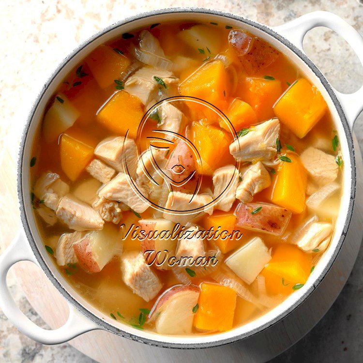 Butternut Turkey Soup