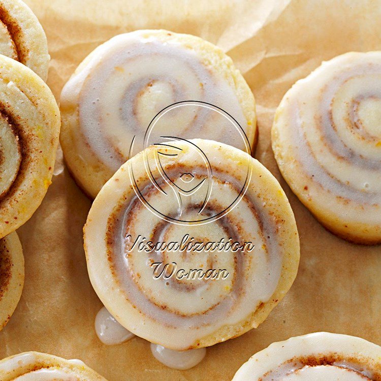 Bite-Size Cinnamon Roll Cookies